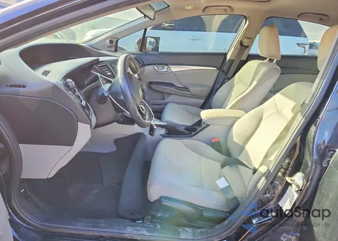 2014 Honda Civic Ex from USA, damaged, VIN 19XFB2F87EE059655